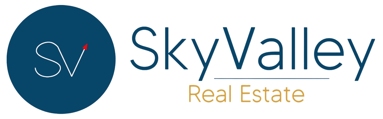 Sky Valley Dark Blue Logo