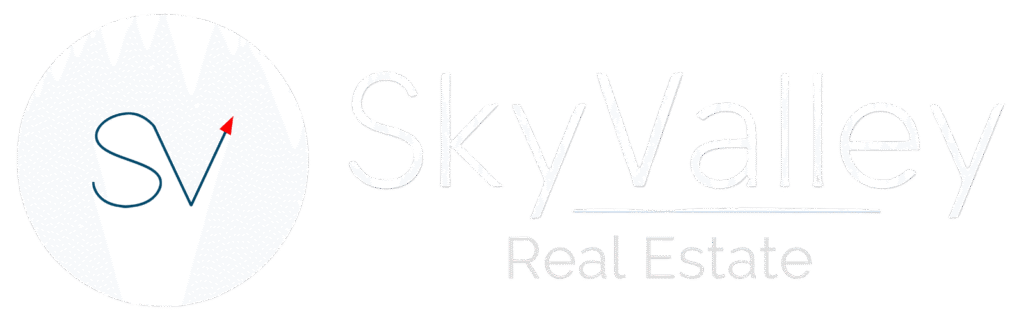 Sky Valley White logo