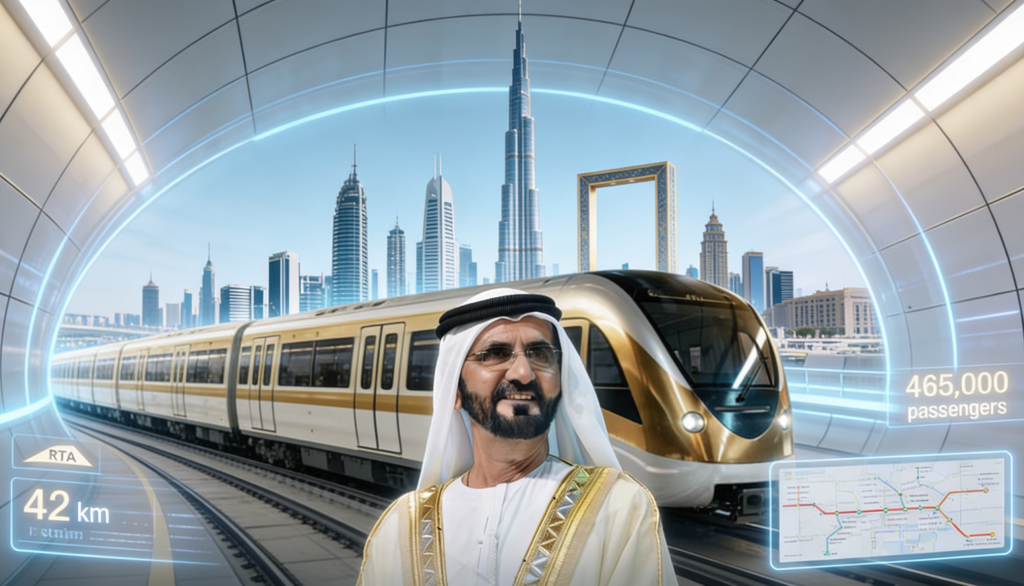Dubai Gold Line Metro