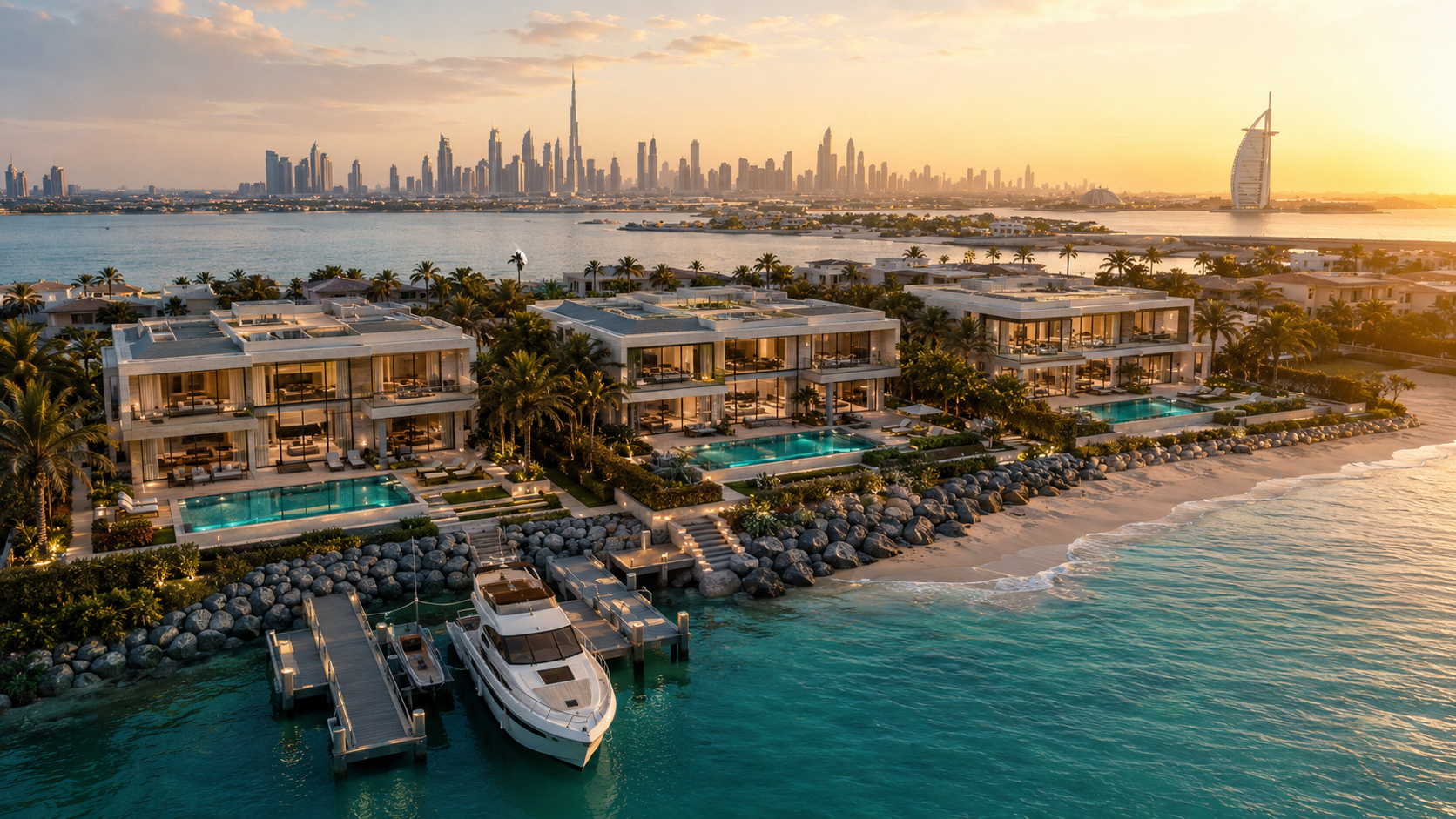 dubai beachfront land deal record