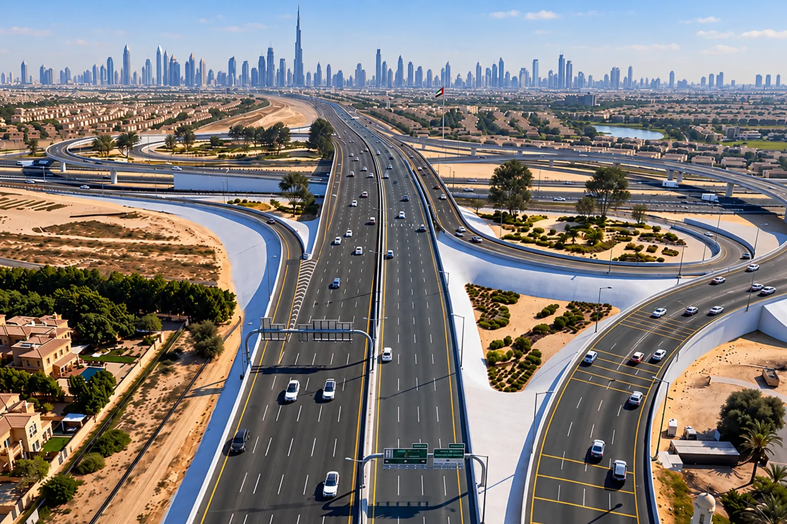 Dubai New Highway